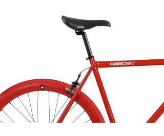 FabricBike Fully Glossy Red Fixed Bike