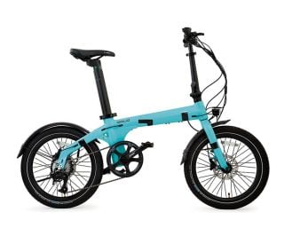 Bicicleta Eléctrica Plegable Flebi Eolo Celeste