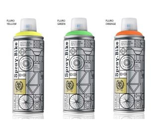 Pintura Spray.Bike Fluorescent Collection