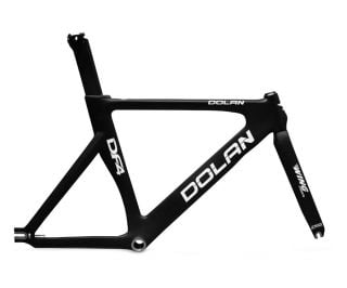 Cuadro y horquilla Dolan DF4 Carbon Track Negro