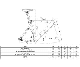 Dolan DF4 Carbon Track Frameset - Zwart