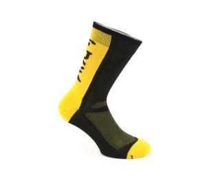 Rueda Festival Fuck Cars Cyclist Socks - Yellow