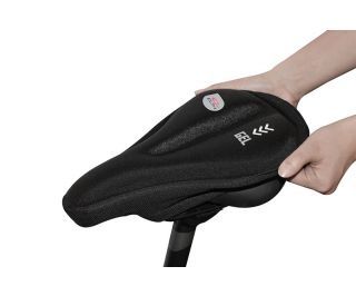 Eltin Gel Adjustable Saddle Cover - Black