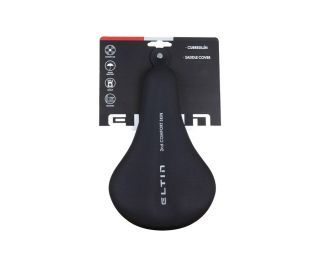 Eltin 2nd Skin Gel Saddle Cover - Black