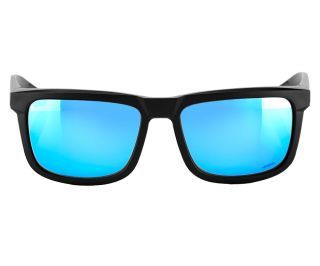 Gafas 100% Blake Negro Lente Espejada Hiper Azul Multicapa