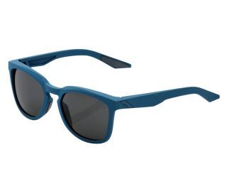 Gafas 100% Hudson Soft Tact Azul Lente Ahumada