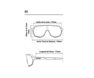 100% S2 Graue Brille - Selbsttönendes Glas