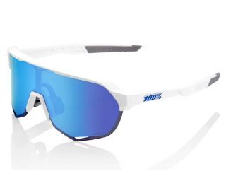 Lunettes 100% S2 Blanc/Bleu