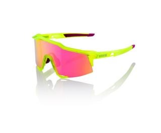 Glasses 100% Speedcraft SL - Neon Yellow/Pink