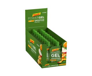 Gel énergétique PowerBar Powergel Smoothie Abricot Pêche x16