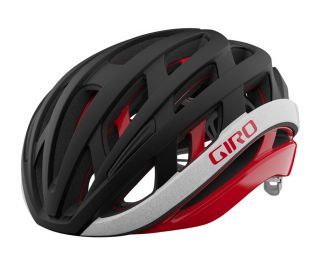 Casque Giro Helios Spherical Noir/Rouge