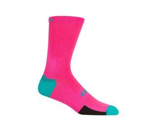 Giro HRc Team Socken - rosa/schwarz