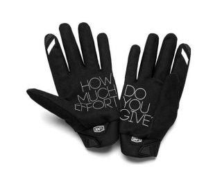 Gants 100% Brisker Noir/Gris