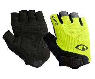 Giro Bravo Gel Gloves - Black/Highlight Yellow