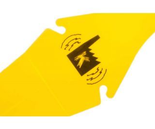 Fabric K Mudguard - Yellow