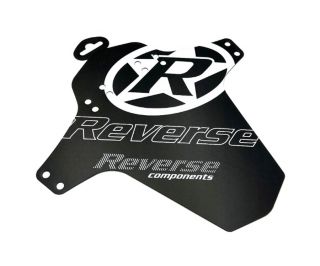 Reverse Logo Spatbord - Wit/Zwart