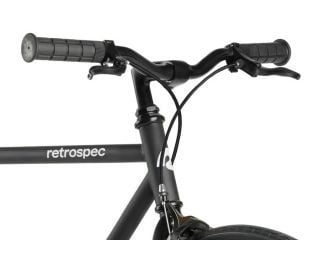 Retrospec Harper Fixed Bike - Matte Black