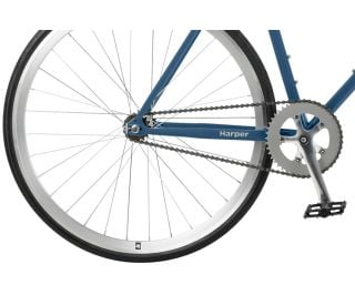 Buy the Retrospec Harper Fixed Gear Bike - Navy Buy the Retrospec Harper Fixed Gear Bike - Navy