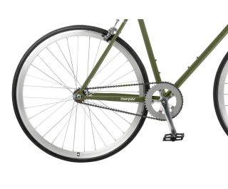 Retrospec Harper - Single Speed Bicycle - Olive