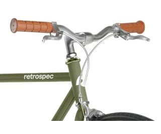 Retrospec Harper - Single Speed Bicycle - Olive