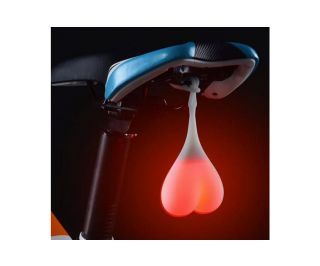 Heart Design Rear Light - White