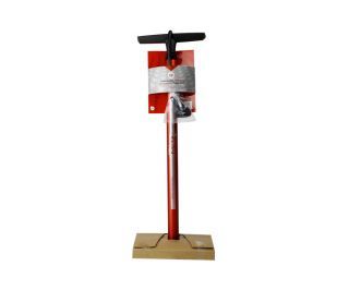 Pompe à pied Eltin Aluminium Pro Manomètre Rouge