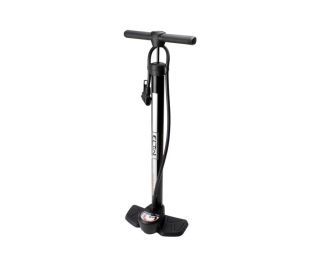 Eltin Steel Gauge floor pump - Black