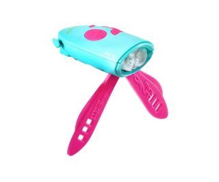 Hornit Mini Front Light + Bell - Pink/Turquoise