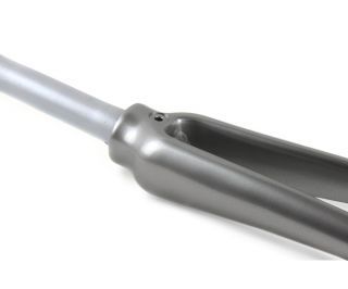 Aluminium Straight﻿ Fork - Gun Grey