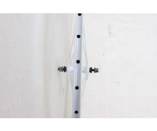 H plus Son Formation Face Fixie Front Wheel - White