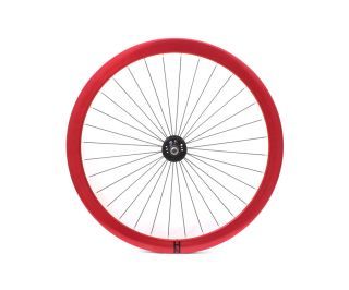 H plus Son Formation Face Fixie Front Wheel - Red