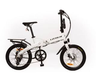 Littium Ibiza Dogma 04 Elektrische Vouwfiets 14AH -  Wit