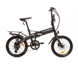 Littium Ibiza Dogma 04 Folding Electric Bike 10.4AH -  Black