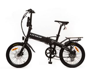 Littium Ibiza Dogma 04 Folding Electric Bike 10.4AH -  Black