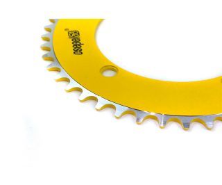 Csepel Teta Chainring 46t - Yellow