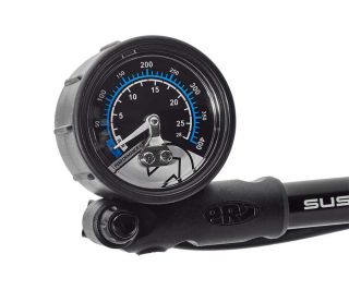 Pro Performance Pumpe Suspension Analoges Manometer - Schwarz