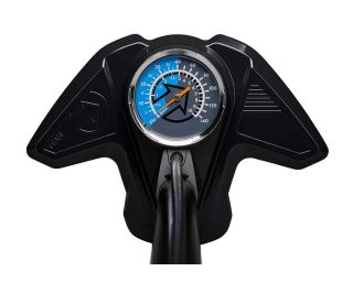 Pro Team Floor pump Dual analog gauge - Black