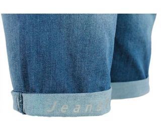 Jeanstrack Soho Jeans Fietsshorts - Destroy