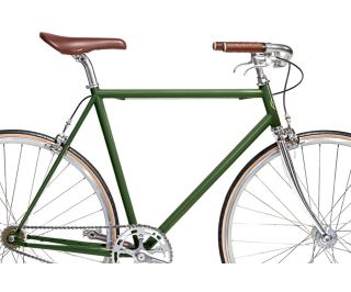 Jitensha Tokyo Single Speed Bike - Matcha/Alu/Camel