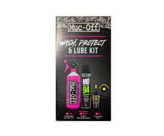 Kit de lavado, protección y lubricación Muc-Off para clima seco