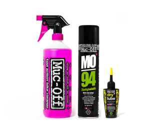 Kit de nettoyage, de protection et de lubrification Muc-Off par temps sec