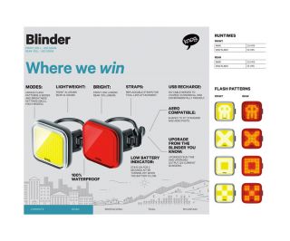 Luz trasera Knog Blinder X