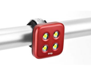 Knog Blinder 4 Punkt Front-/Rücklicht - rot