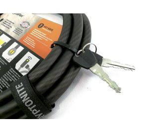 Kryptonite KryptoFlex 1018 Key Cable Lock Black