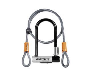 Candado en U Kryptonite KryptoLok Mini-7 + Cable 4' Flex