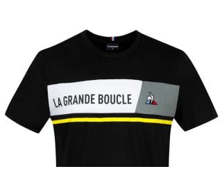 Maglietta Le Coq Sportif TDF La Grande Boucle Nero