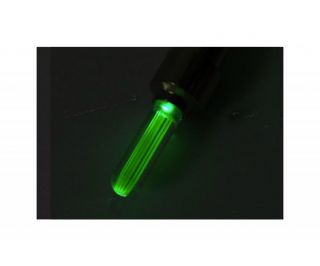 Bicycle LED Wheel Tyre Valve Cap Light - Green