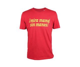 Look Mum No Hands! Vuelta T-Shirt - rot/gelb