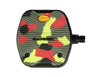 Look Geo City Grip Platform Pedals - Camo