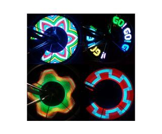 DX 32 LED DIY Bike Wheel Light 